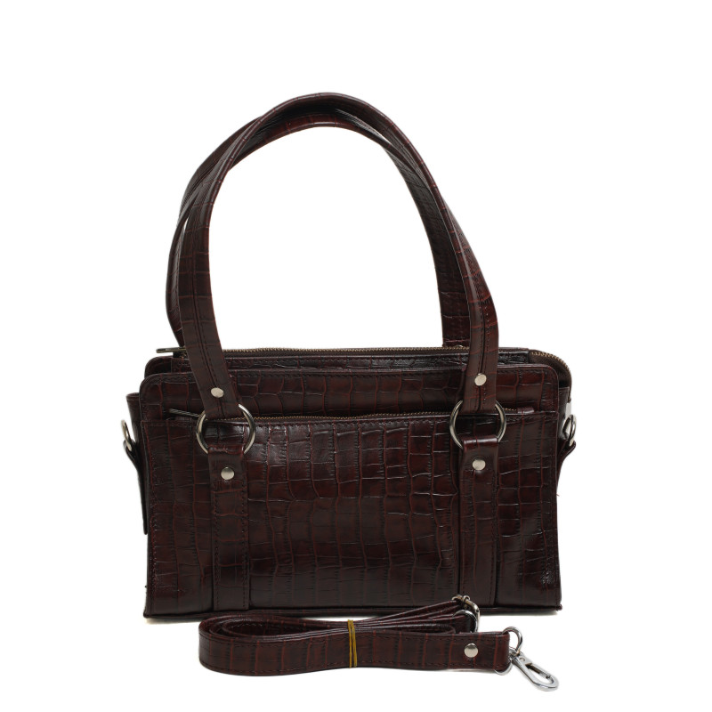Crocodile Embossed Gorgeous Leather Handbags