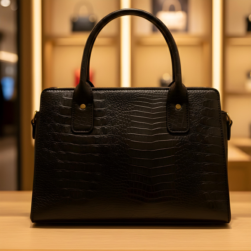 Croco Luxury Leather Bag