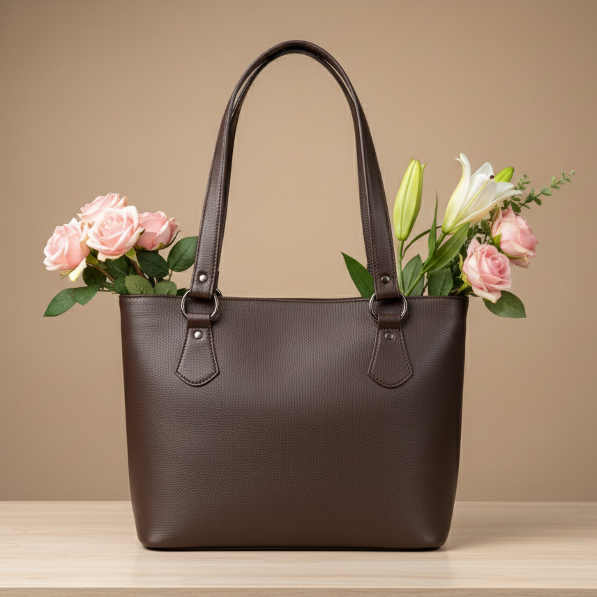 Carryall Tote - Brown